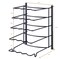 Metal Heavy Duty Kitchen Countertop Cabinet Pantry Pan, Pot Lid, and Pot Organizer Rack Holder